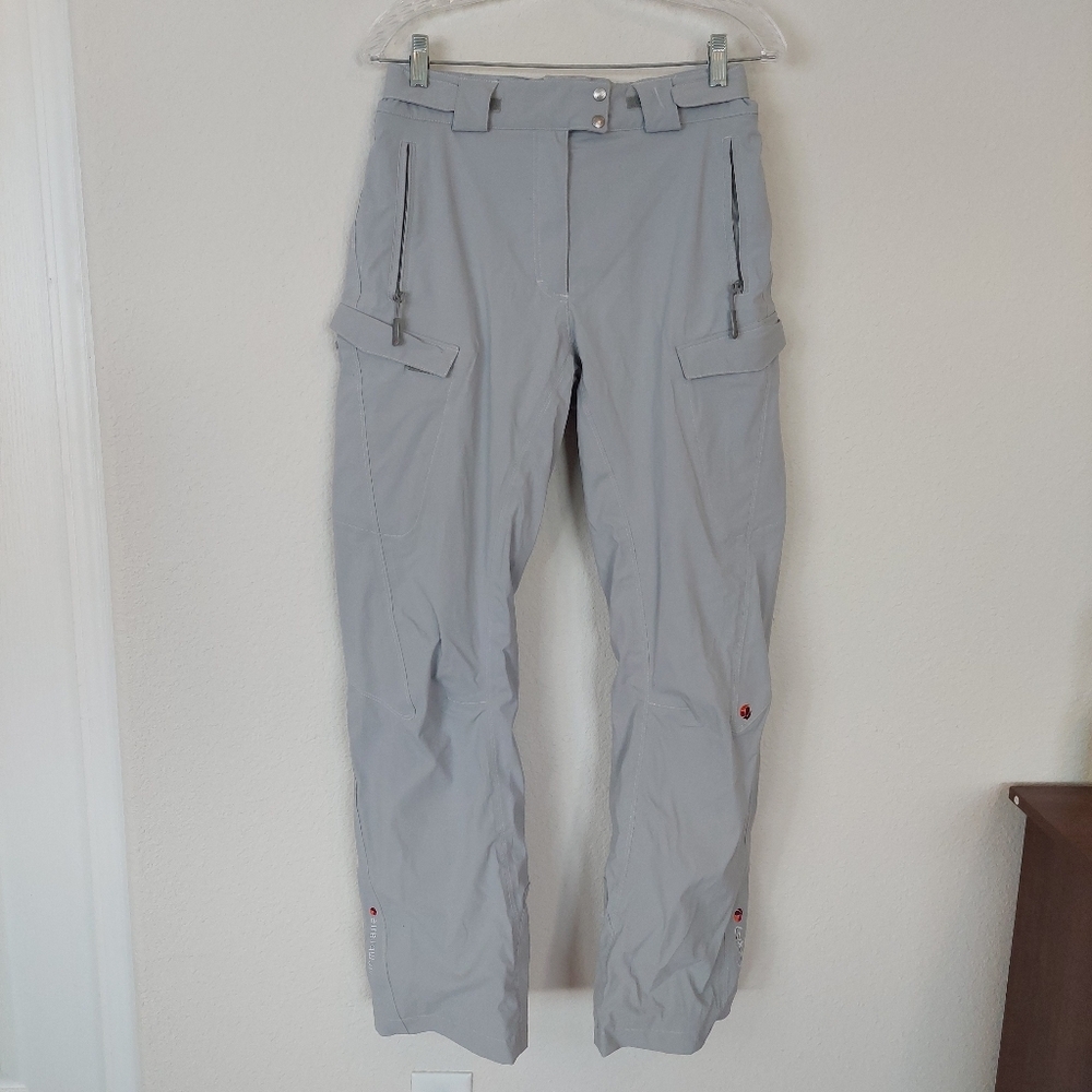 Degre 7 Stretch Light‎ Grey Women’s Ski Pants Size 40 (US L)